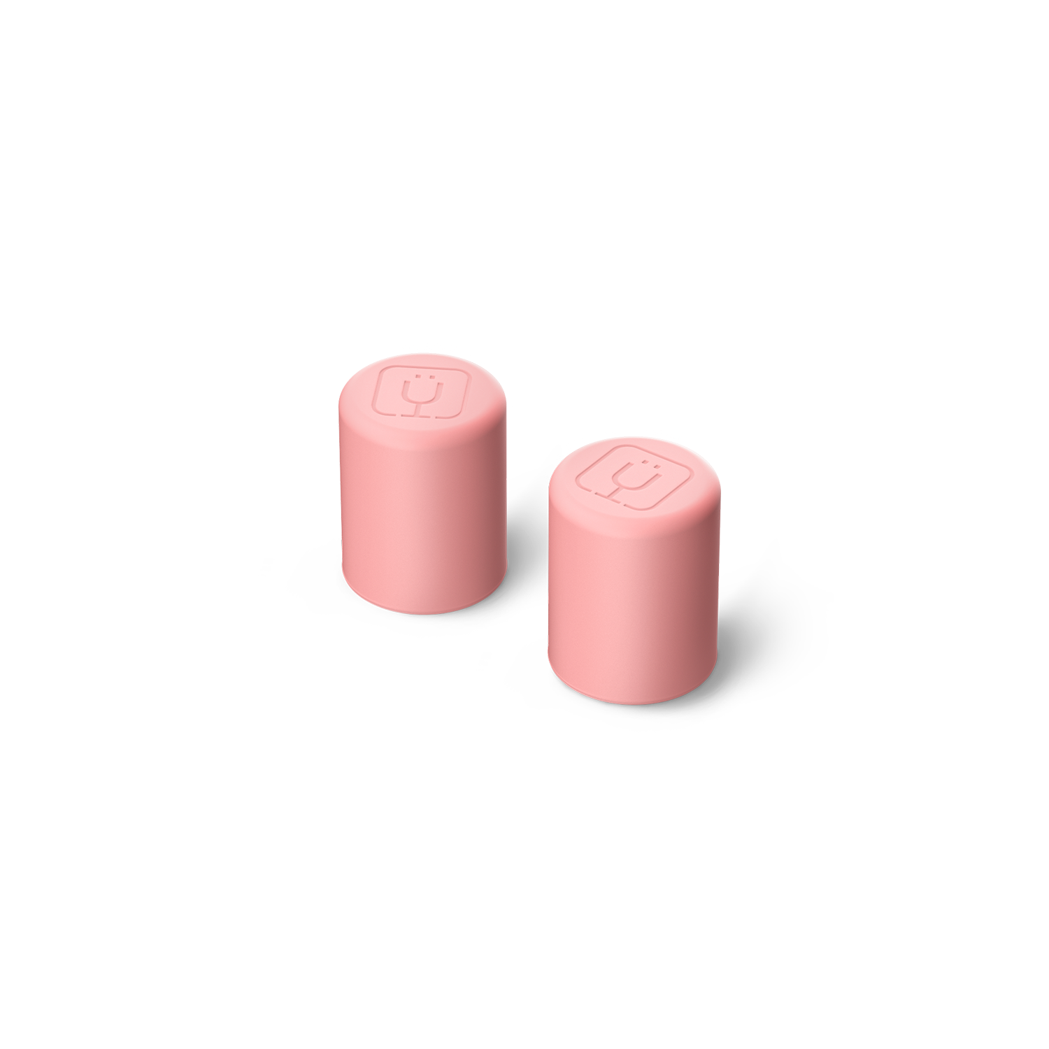 Magnetic Straw Cover | Neon Pink | 2-Pack