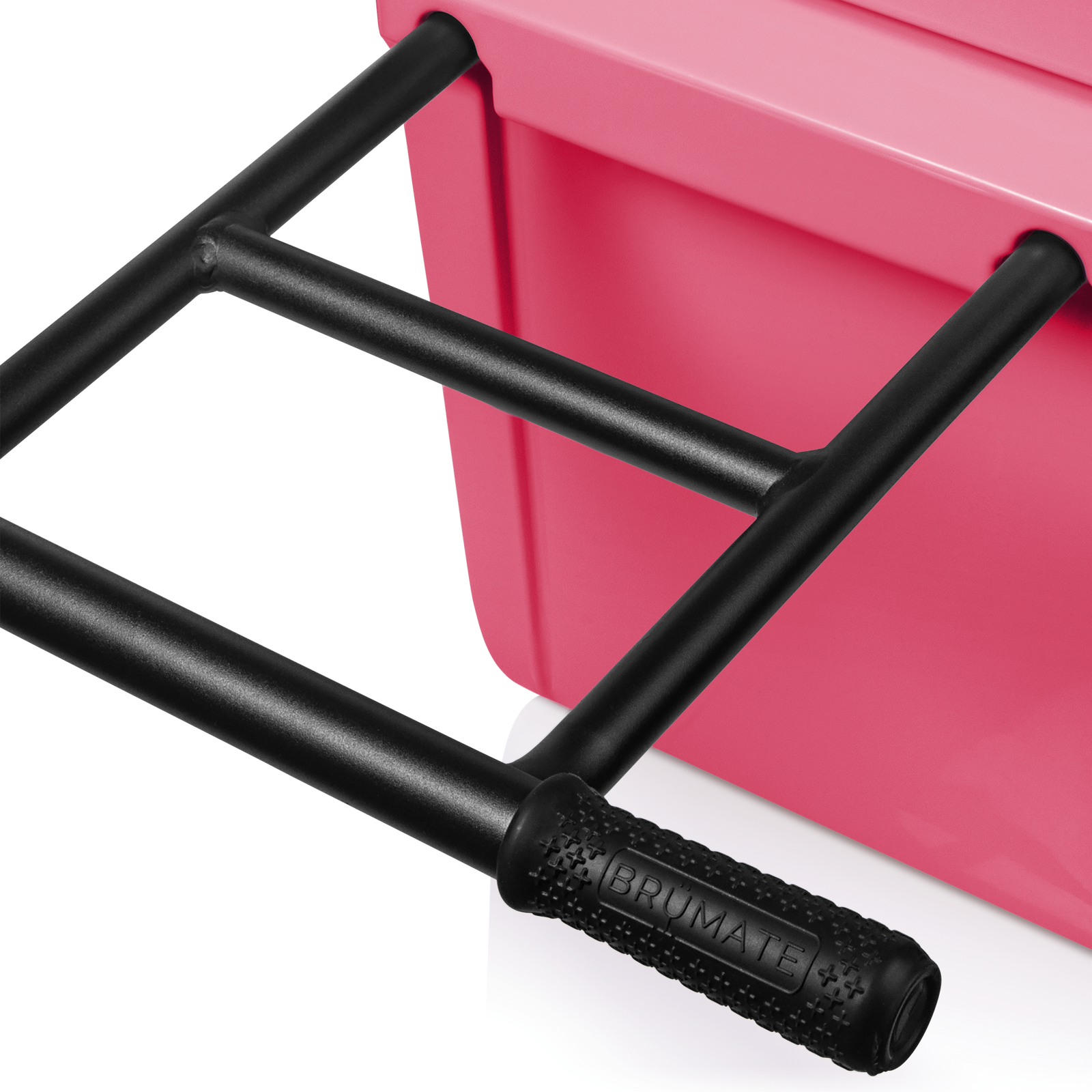 Br Tank 55-Quart Rolling Cooler | Neon Pink