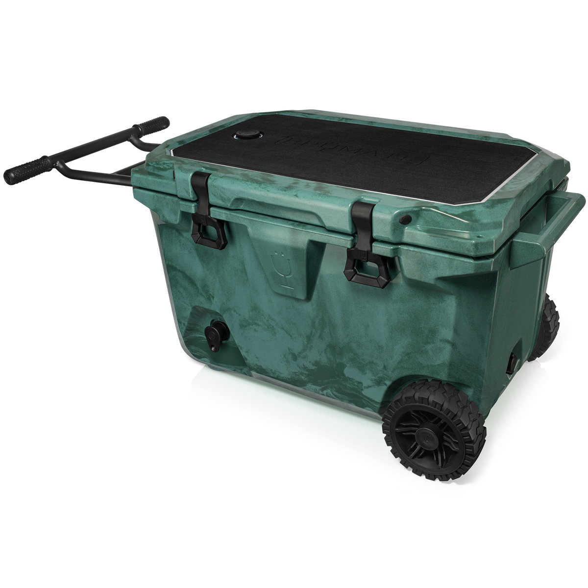 Br Tank 55-Quart Rolling Cooler